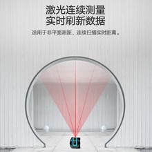 艾沃斯qc精度激光红wg尺数显手持距离测量仪电子尺量房