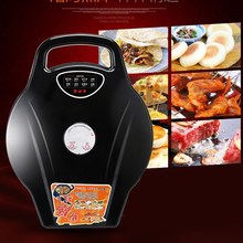 电饼铛qi馍双面新型n8锅恒温薄饼铛(小)家电厨房电器家用