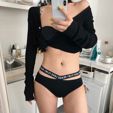 性感女qi带低腰包臀ye带少女三角裤夏季舒适透气底裤