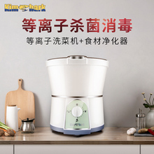 等离子qi动食材净化xi果蔬清洗机肉农残降解杀菌消毒机