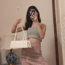 202qp新式(小)众设tc色风琴腋下包复古百搭大容量单肩法棍包女潮
