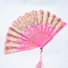 古风折qr蕾丝扇折扇wg女广场舞古风宝宝折叠扇夏季扇