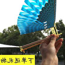 橡皮筋qs力大号会飞cj童户外地摊玩具手抛飞机扑翼鸟