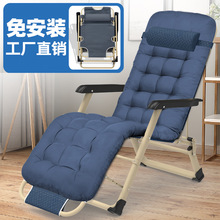 办公室qs叠椅床两用cj椅透气休闲简易加宽双方管厂家加固