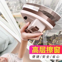 擦玻璃qs双层中空双cj户神器高楼清洁清洗工具家用刷刮搽强磁