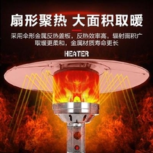 燃气炉qy家用取暖炉bk火休闲场所防烫天然气暖气炉专用耐高。