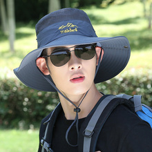 帽子男rw夏天遮阳帽hq气防晒帽男骑车帽渔夫帽登山钓鱼太阳帽