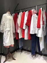 专柜品s7折扣女装休c7棉麻休闲潮流百搭时尚名媛学生气质衣服