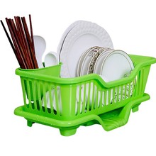 沥水碗sg收纳篮水槽dj厨房用品整理塑料放碗碟置物沥水架