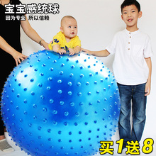 哈宇宝sh宝宝感统训en球100cm婴儿加厚健身球环保无味