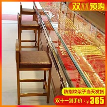 珠宝店sh用珠宝椅凳qs钢吧台椅酒吧椅靠背前台高凳收银台椅子