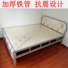 铁艺床sh的公主欧式qs超牢固抗震出租屋房宿舍现代经济型卧室