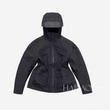 201sh春秋新式登wh服百搭短外套女明星同式防水透气户外冲锋衣