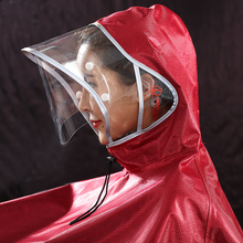 琴飞曼si雨衣电动车an披加大加厚男女骑行单车 雨衣单的摩托车