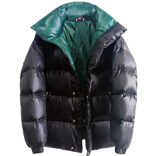 欧洲站si020冬季ng90白鸭绒男女式加厚保暖蓬松面包服外套