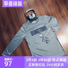 NCAsl杜克北卡美nw训练热身投篮服 球衣长袖卫衣运动速干t恤男