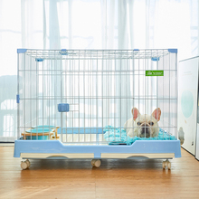 狗笼中sq型犬室内带ny迪法斗防垫脚(小)宠物犬猫笼隔离围栏狗笼