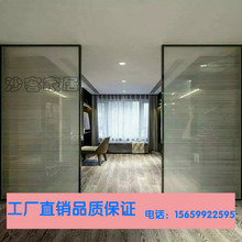 .卫生sx隔断玻璃 fb夹丝玻璃屏风 酒店KTV 璃玄关 办公室屏风