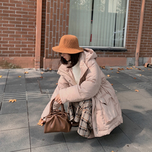 ForsxverKifb鸭绒短式羽绒服女2019新式女土(小)个子气质超轻(小)式