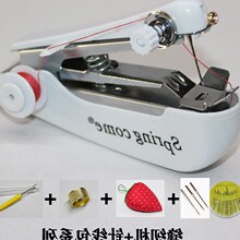 家用缝sx机带锁边迷wq家庭便携迷你多功能台式工业摆件缝补机