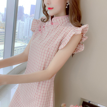 成年的sx服女装非主wt服嘻哈街舞服装舞蹈服复古改良旗袍飞飞