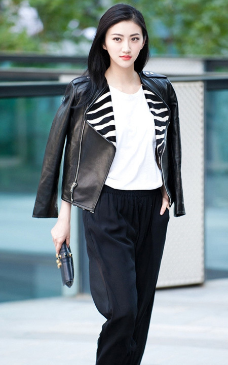 秋装女神明星穿搭方法_搭配学堂 - 穿搭网