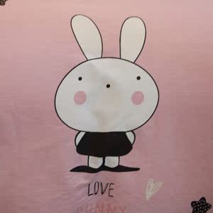 被单卡通可爱粉色图片