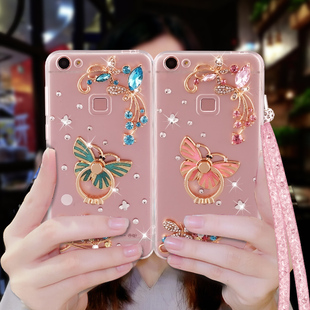 vivoy75手机壳viovy y75a全包软vivoa套vivoxy挂绳viv0丫75女y75l