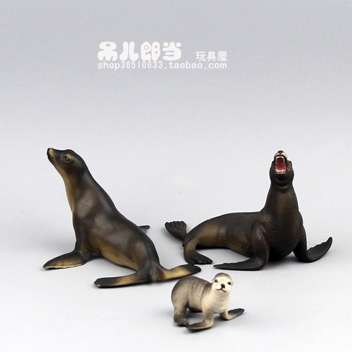 仿真动物模型模型玩具野生海洋海底动物海牛塑料8岁7岁10岁原始风