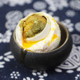 象山特产海岛野生海鸭蛋咸鸭蛋熟鸭蛋流油鸭蛋4枚装/224g