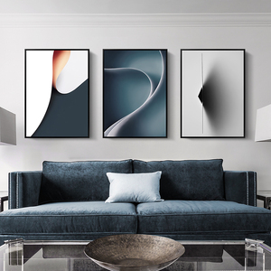 现代简约    装饰画 沙发背景墙极简壁画挂画 小众抽象北欧艺术画