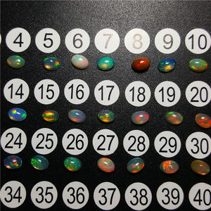 新货2018天然 span class=h>欧泊 /span>裸石戒面长7毫米宽5毫米超强