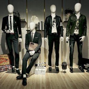 韩版 男装亮白模特道具服装店假人婚纱橱窗展示模特道具男全身