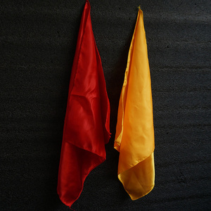 标准九节鞭鞭彩 刀彩 武术器械装饰绸布 锁边防脱线 毛边