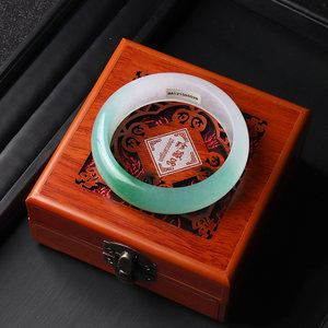 高档玉佩玉石玉镯玉手镯礼盒黄金和田玉翡翠玉镯子包装盒子首饰盒