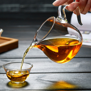 绿昌明 span class=h>公道杯 /span>玻璃分茶器带