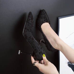 七厘米高跟鞋女细跟7cm