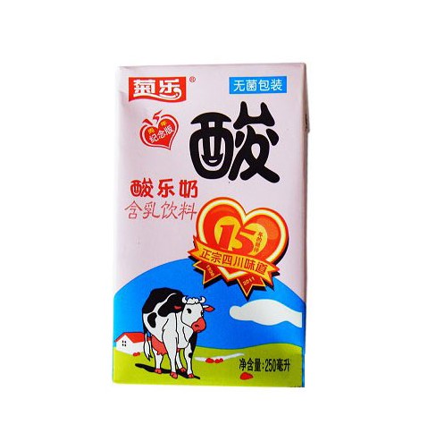 菊乐酸奶250ml*24盒/箱 全国特价包邮 四川记忆中的味道 新日期