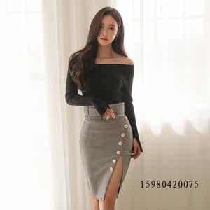 新款桑拿技师夜店性感女装夜场ktv小姐包臀公