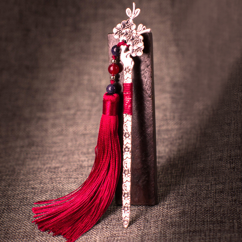 中国风流苏金属书签古典创意学生文具手工复古可爱生日古风小礼物