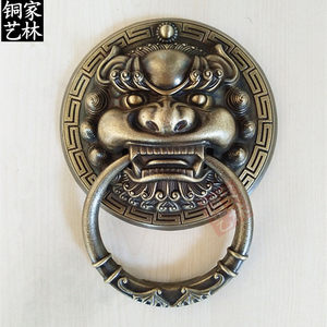 中式仿古 span class=h>门环 /span>拉手兽头 span class=h>狮头 