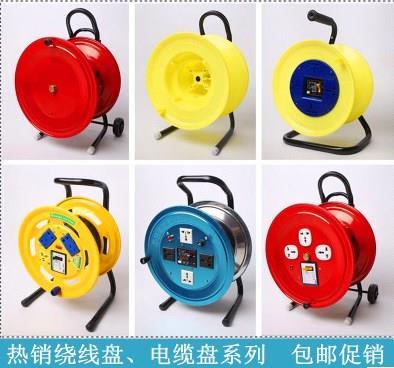 收绳器手动盘绳缠绳机手摇卷绳收线器电动吊篮钢丝绳电缆线材收放