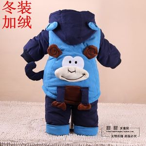 装冬装女0一1岁婴幼儿衣服宝宝卫衣两件套婴