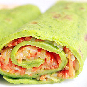 麦西恩菠菜饼墨西哥饼12寸菠菜味西饼 span class=h>面饼 /span>饼皮