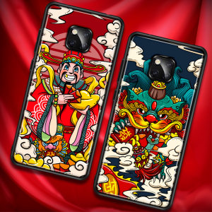 原创中国风华为mate9手机壳防摔女款个性创意