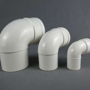 异径排水管配件pvc弯头图片