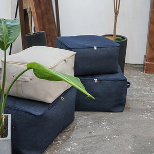 特大号被子衣物收纳袋防潮牛津帆布加厚防水储物搬家学生行李袋