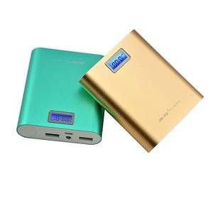奥昶h2铝合金外壳移动电源 充电宝 随身充数字电量显示