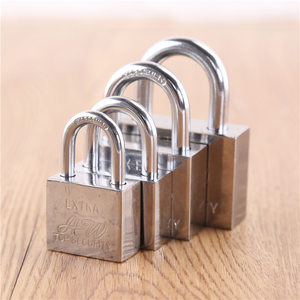 z10不锈钢电镀四方叶片 span class=h>挂锁 /span> 防锈防盗锁 大门