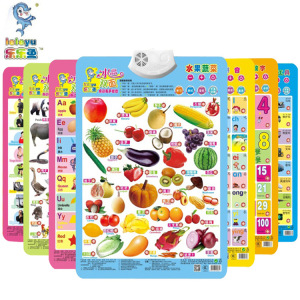 乐乐鱼挂图双面图片